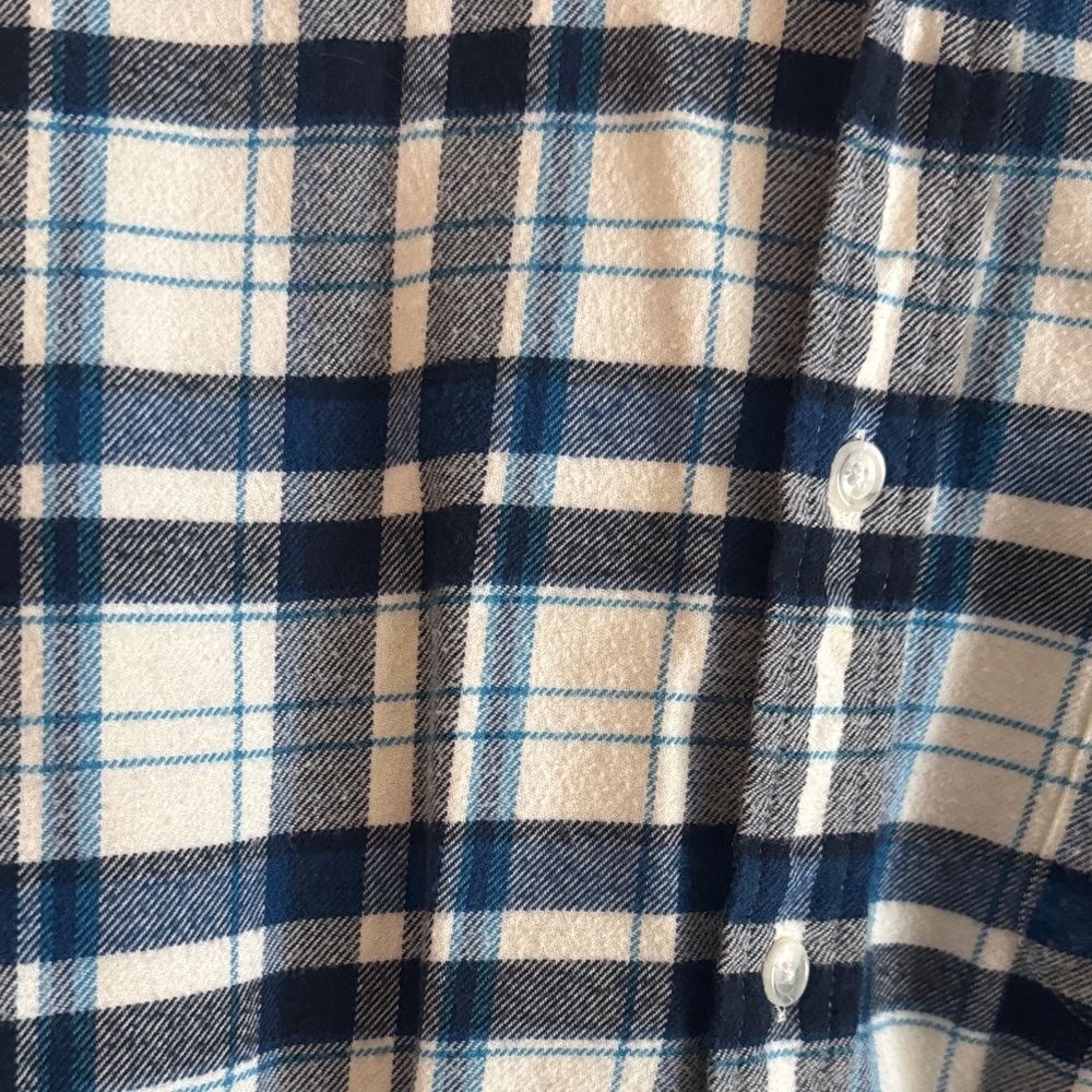 Lands' End Men's Warm Plaid Shirt Bundle Outdoors Plaid Shirts Gift for Man Set - Picture 4 of 10